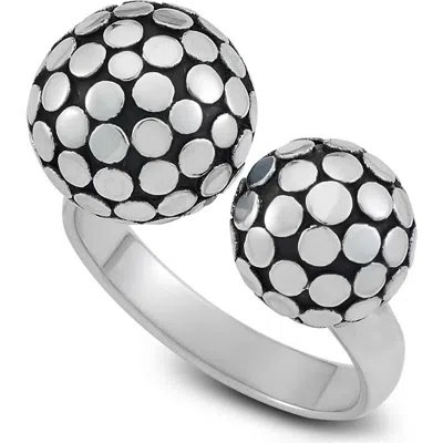 Samuel B. Sterling Silver Armadillo Bypass Ring