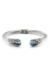 Samuel B. Sterling Silver Bangle In Metallic