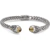 Samuel B. Sterling Silver Bangle In Metallic