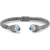 Samuel B. Sterling Silver Bangle In Metallic