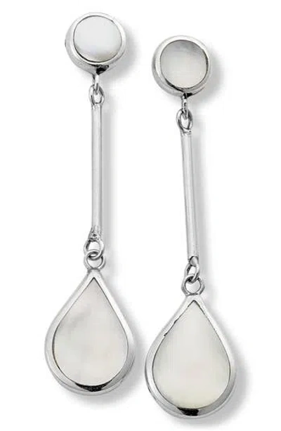 Samuel B. Sterling Silver Mother Of Pearl Earrings