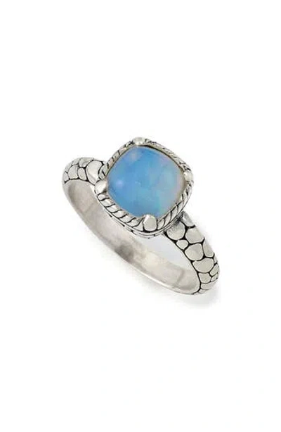 Samuel B. Silver 2.40 Ct. Tw. Opal Ring In Metallic