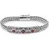 Samuel B. Sterling Silver Rope Bracelet In Multi