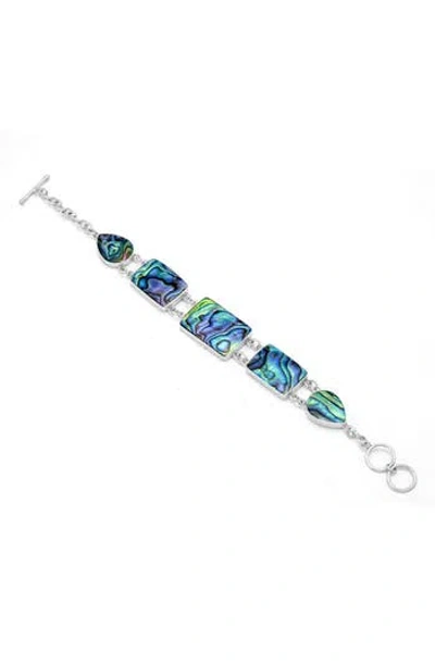 Samuel B. Sterling Silver Station Line Bracelet In Blue
