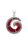 Samuel B. Sterling Silver Swirl Pendant