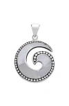 Samuel B. Sterling Silver Swirl Pendant