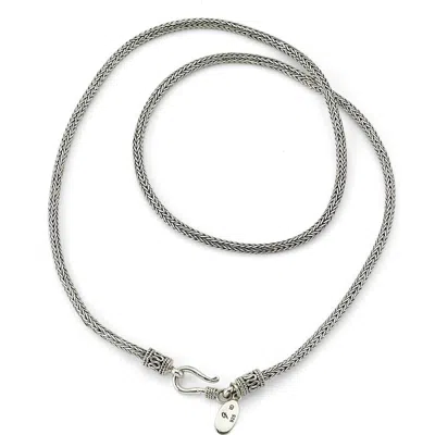 Samuel B. Sterling Silver Tulang Naga Chain Necklace