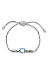 Samuel B. Stone Bolo Bracelet In Blue