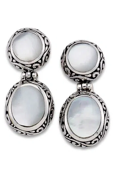 SAMUEL B. SAMUEL B. STONE DROP EARRINGS