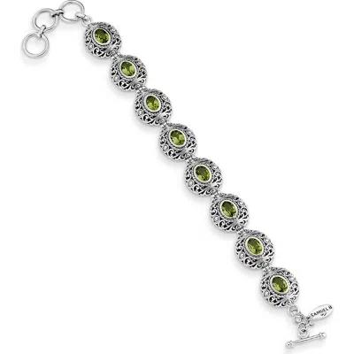 Samuel B. Stone Station Bracelet In Metallic