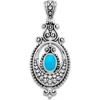 Samuel B. Turquoise Pendant In Blue