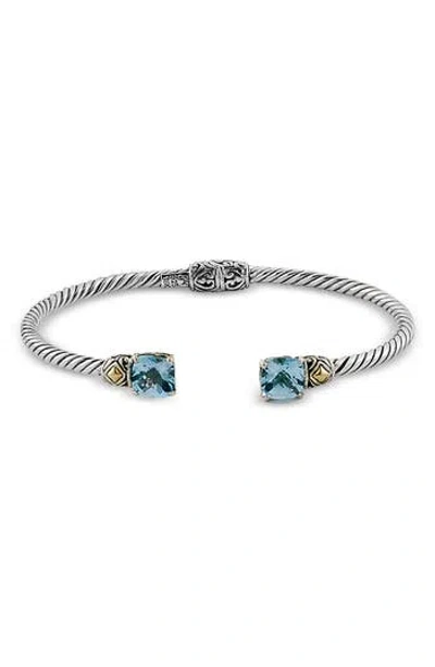 Samuel B. Twisted Cuff Bracelet In Blue