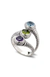Samuel B. Silver 2.50 Ct. Tw. Gemstone Ring In Multi
