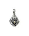 Samuel B. Dnu 0 Units Sold  18k & Silver Balinese Pendant
