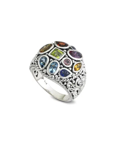 Samuel B. Silver 2.79 Ct. Tw. Gemstone Ring In Metallic