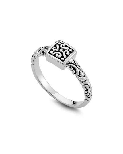 Samuel B. Silver Balinese Ring In Metallic