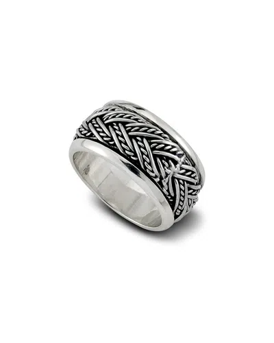 Samuel B. Silver Braided Ring