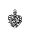 Samuel B. Sterling Silver Filigree Heart Pendant
