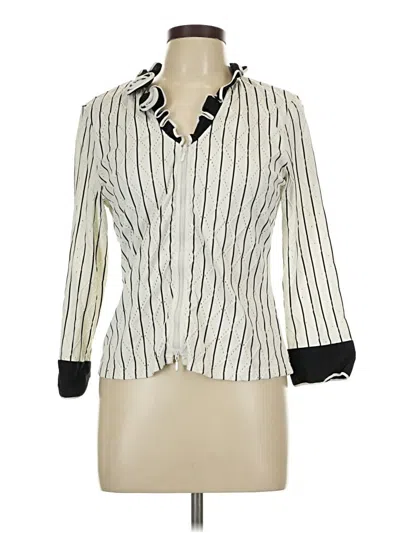 Pre-owned Samuel Dong Blazer Jacket In Ivory