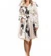 Samuel Dong Bubble Coat Dress In Black/white In Multi