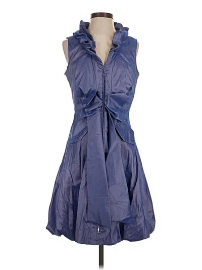 Pre-owned Samuel Dong Casual Dress In Purple