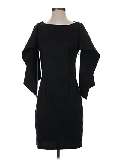 Pre-owned Samuel Dong Cocktail Dress In Black