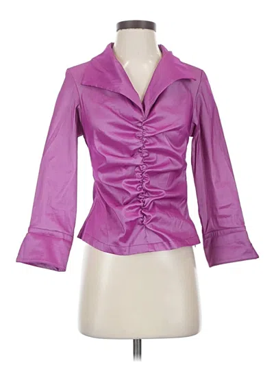 Pre-owned Samuel Dong Jacket In Purple