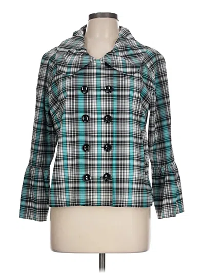 Pre-owned Samuel Dong Jacket In Teal