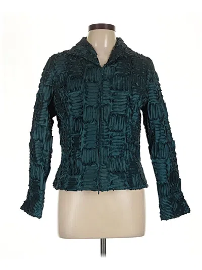 Pre-owned Samuel Dong Jacket In Teal