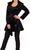 Samuel Dong Rain Jacket And Hat Set In Black
