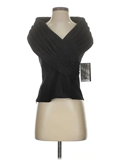 Pre-owned Samuel Dong Sleeveless Blouse In Black