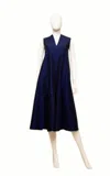 Samuel Dong Sleeveless Jumpsuit In Navy/ Midnight In Multi