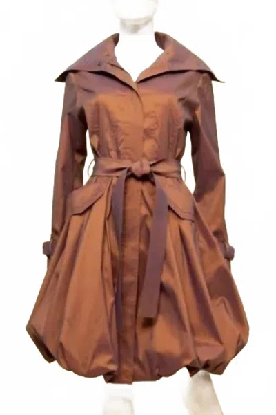 Samuel Dong Women's Bubble Coat In Cinnamon In Brown