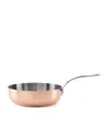 Samuel Groves Copper Clad Chef's Saucepan In Brown