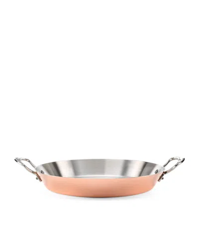 Samuel Groves Copper Clad Paella Pan In Brown