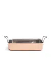Samuel Groves Copper Clad Roasting Dish In Brown