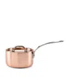 Samuel Groves Copper Clad Saucepan With Lid In Brown