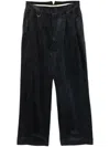 Samuel Gui Yang Pleated Trousers In 灰色