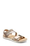 Samuel Hubbard Capri Slingback Platform Wedge Sandal In Brown