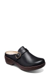 Samuel Hubbard Cascade Clog In Black Leather