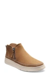 Samuel Hubbard Featherlight Laguna Zip Sneaker In Brown
