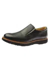 Samuel Hubbard Frequent Traveler Mens Leather Slip On Loafers In Black