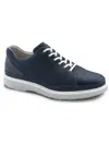 SAMUEL HUBBARD HUBBARD FAST MENS PADDED INSOLE LEATHER CASUAL AND FASHION SNEAKERS