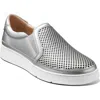 Samuel Hubbard Laguna Sneaker In Silver Leather