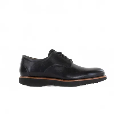 Samuel Hubbard Men's Founder Derby Shoes In Black Leather