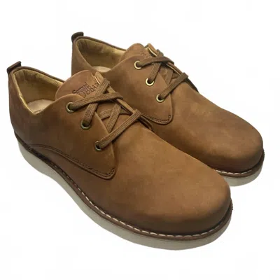 Samuel Hubbard Men's Free Shoe In Tan Waxhide In Brown