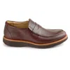 Samuel Hubbard Men's Ivy Legend Penny Loafer In Cordovan In Pink