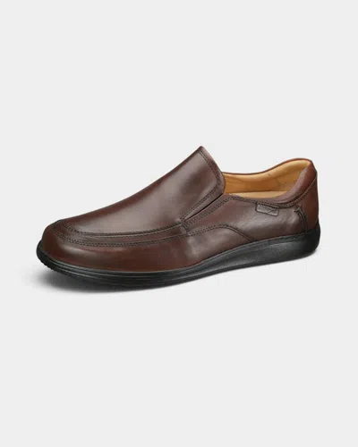 Samuel Hubbard Men's Olema Venetian Loafer In Antique Brown In Multi