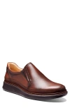 Samuel Hubbard Rafael Leather Slip-on In Brown