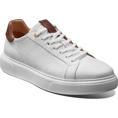 Samuel Hubbard Sunset Sneaker In White Leather